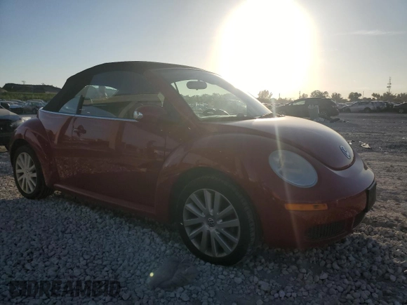 2008 Volkswagen Beetle SE with VIN 3VWRF31Y78M415480, listed as a Copart auction lot 42852025 with 35,799 mi miles and Clean title. Bid and sale history available at DreamBid. Image 4.