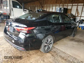 2022 Nissan Versa SV with VIN 3N1CN8EV9NL863992, listed as a Copart auction lot 54508515 with 33,362 mi miles and Non repairable. Bid and sale history available at DreamBid. Image 3.