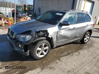 2007 BMW X5 3.0si with VIN 5UXFE43507L039348, listed as a Copart auction lot 47312165 with 176,687 mi miles and Salvage Title. Bid and sale history available at carsss.com. Image 1.