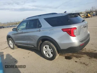 2023 Ford Explorer XLT with VIN 1FMSK8DH0PGB85195, listed as a Copart auction lot 52736605 with 21,867 mi miles and Salvage Title. Bid and sale history available at carsss.com. Image 2.