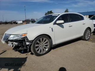 2012 Lincoln MKS EcoBoost with VIN 1LNHL9FT9CG806247, listed as a Copart auction lot 48945025 with 101,338 mi miles and Clean title. Bid and sale history available at DreamBid. Image 1.