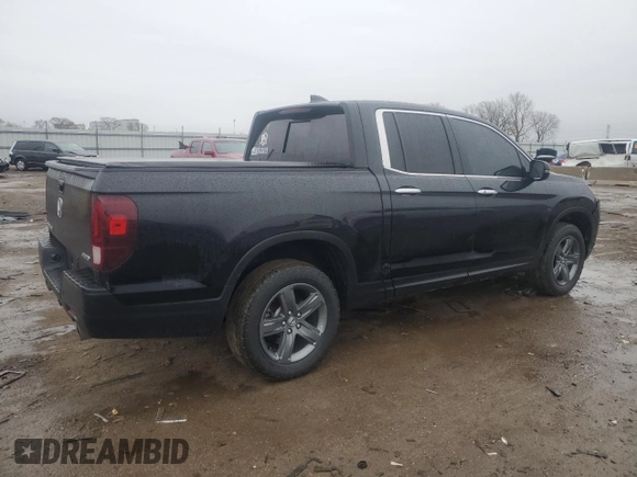 2021 Honda Ridgeline RTL-E с VIN 5FPYK3F70MB021965, выставлен на аукционе Copart как лот 43346265 с пробегом 71 686 миль миль и Списание • Salvage title. История ставок и продаж доступна на DreamBid. Изображение 3.