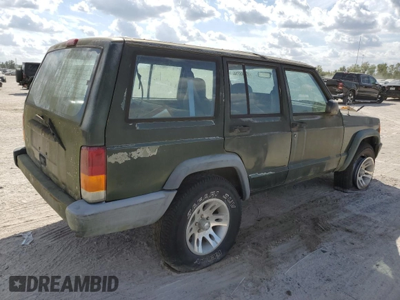 1997 Jeep Cherokee SE with VIN 1J4FT28SXVL540135, listed as a Copart auction lot 77043714 with 0 mi miles and Clean Title. Bid and sale history available at carsss.com. Image 3.