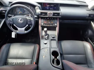 2017 Lexus IS with VIN JTHBA1D2XH5041059, listed as a Copart auction lot 49058355 with 96,955 mi miles and Salvage Title. Bid and sale history available at carsss.com. Image 8.