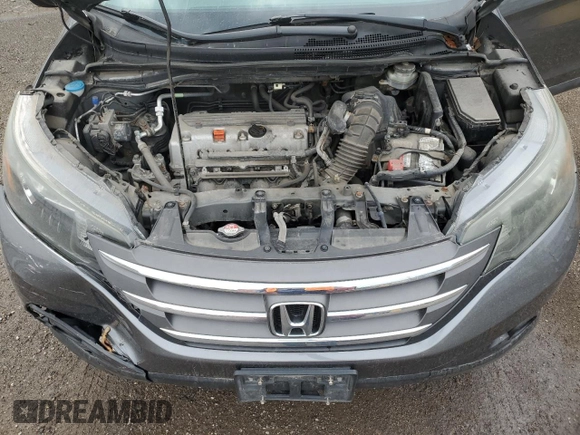 2014 Honda CR-V EX z VIN 2HKRM4H56EH129521, wystawiony jako Copart lot #55277995 z przebiegiem 160 573 mil mil oraz Czysty tytuł • Clean title. Historia ofert i sprzedaży dostępna na DreamBid. Obrazek 12.