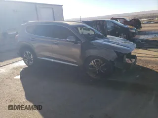 2019 Hyundai Santa Fe Ultimate with VIN 5NMS5CAAXKH078730, listed as a Copart auction lot 87823975 with 0 mi miles and Non Repairable. Bid and sale history available at carsss.com. Image 4.