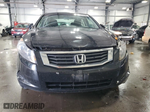 2010 Honda Accord EX with VIN 1HGCP2F75AA072186, listed as a Copart auction lot 59707095 with 165,835 mi miles and Salvage title. Bid and sale history available at DreamBid. Image 5.