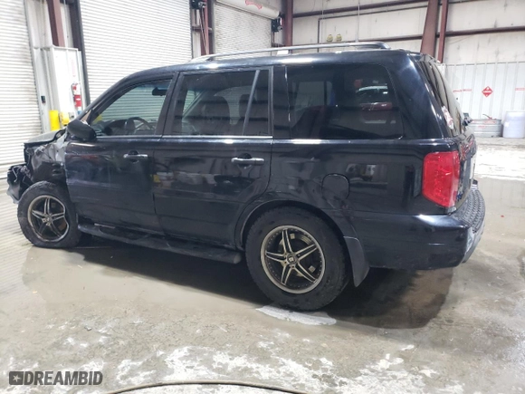 2003 Honda Pilot EX with VIN 2HKYF18683H501001, listed as a Copart auction lot 89402665 with 193,910 mi miles and Salvage Title. Bid and sale history available at carsss.com. Image 2.