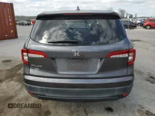 2019 Honda Pilot LX with VIN 5FNYF5H14KB035513, listed as a Copart auction lot 45879025 with 70,124 mi miles and Salvage Title. Bid and sale history available at DreamBid. Image 6.
