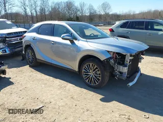 2023 Lexus RX with VIN 2T2BAMCA2PC020568, listed as a IAAI auction lot 41654203 with 8,516 mi miles. Bid and sale history available at carsss.com. Image 1.
