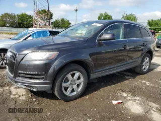 2014 Audi Q7 Premium Plus with VIN WA1LGAFE9ED017293, listed as a Copart auction lot 58902235 with Not provided miles and Salvage title. Bid and sale history available at DreamBid. Image 1.