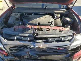 2021 Chevrolet Colorado 2WD Z71 with VIN 1GCGSDEN6M1123578, listed as a Copart auction lot 58179025 with 71,664 mi miles and Salvage title. Bid and sale history available at DreamBid. Image 11.