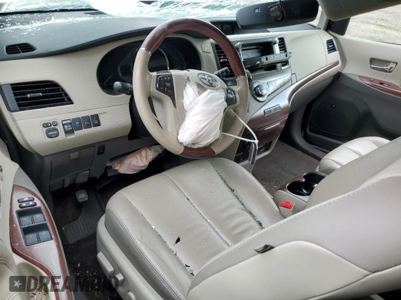 2014 Toyota Sienna Limited with VIN 5TDDK3DC0ES074864, listed as a Copart auction lot 55680115 with Not provided miles and Salvage title. Bid and sale history available at DreamBid. Image 8.