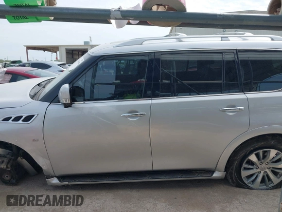 2017 Infiniti QX80 with VIN JN8AZ2NF3H9644820, listed as a IAAI auction lot 42246540 with 142,342 mi miles and . Bid and sale history available at DreamBid. Image 15.