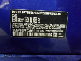 2024 BMW 3 Series 330i xDrive with VIN 3MW89FF0XR8E19086, listed as a Copart auction lot 45810865 with 12,339 mi miles and Salvage Title. Bid and sale history available at carsss.com. Image 12.