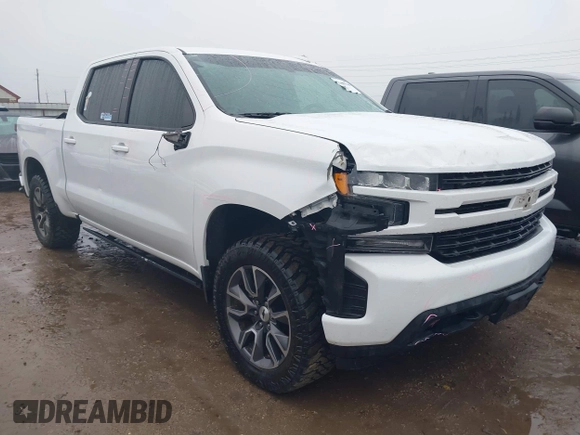 2021 Chevrolet Silverado 1500 RST with VIN 3GCUYEED8MG479014, listed as a IAAI auction lot 41405943 with 62,977 mi miles. Bid and sale history available at carsss.com. Image 1.