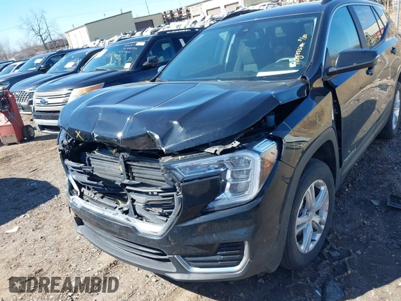 2022 GMC Terrain SLE with VIN 3GKALTEV4NL104801, listed as a IAAI auction lot 41878014 with 42,363 mi miles and . Bid and sale history available at DreamBid. Image 6.