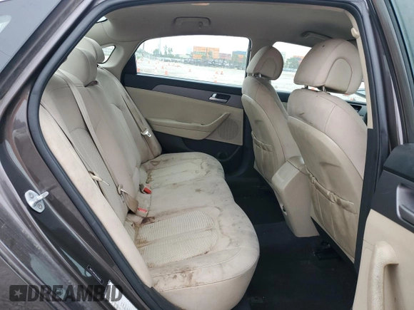 2016 Hyundai Sonata SE with VIN 5NPE24AF0GH350025, listed as a Copart auction lot 64948035 with 136,749 mi miles and Clean title. Bid and sale history available at DreamBid. Image 10.