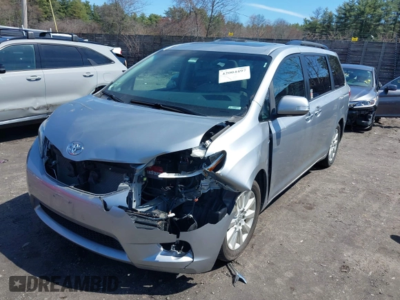 2016 Toyota Sienna Ltd with VIN 5TDDK3DCXGS137651, listed as a IAAI auction lot 42004497 with 116,274 mi miles. Bid and sale history available at carsss.com. Image 17.