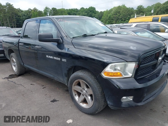 2012 Ram 1500 Express with VIN 1C6RD6KT1CS281120, listed as a IAAI auction lot 42548941 with 244,272 mi miles and . Bid and sale history available at DreamBid. Image 1.