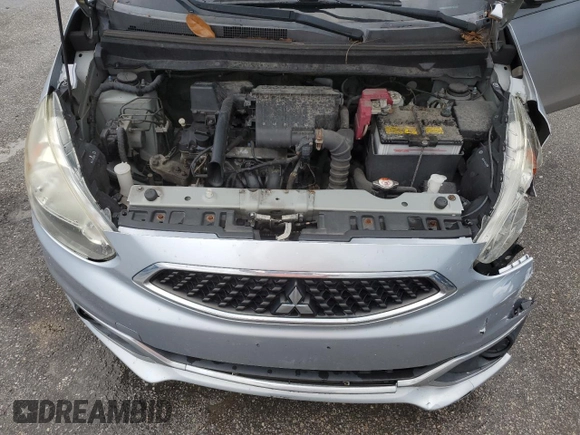 2018 Mitsubishi Mirage ES с VIN ML32A3HJ2JH005159, выставлен на аукционе Copart как лот 59255925 с пробегом 94 114 миль миль и Списание • Salvage title. История ставок и продаж доступна на DreamBid. Изображение 11.