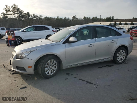 2011 Chevrolet Cruze LT w/1LT with VIN 1G1PF5S95B7199832, listed as a Copart auction lot 89352655 with 109,843 mi miles and Non Repairable. Bid and sale history available at carsss.com. Image 1.