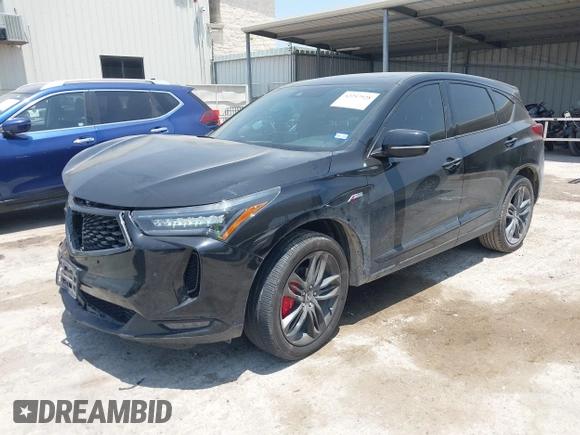 2022 Acura RDX w/A-Spec Package with VIN 5J8TC1H6XNL006589, listed as a IAAI auction lot 42257928 with 50,907 mi miles and . Bid and sale history available at DreamBid. Image 2.