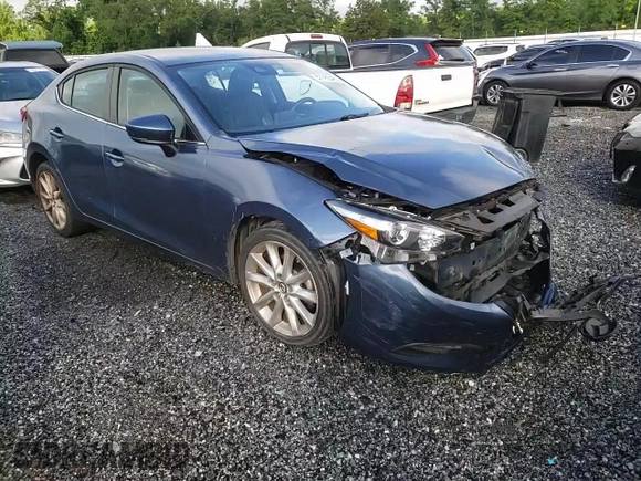 2017 Mazda 3 Touring with VIN 3MZBN1V77HM123452, listed as a Copart auction lot 57786485 with 117,811 mi miles and Salvage title. Bid and sale history available at DreamBid. Image 13.