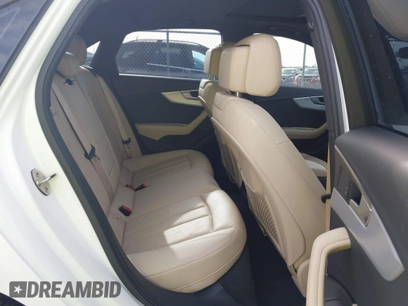 2017 Audi A4 Premium with VIN WAUGNAF43HN057935, listed as a IAAI auction lot 42631720 with 93,593 mi miles and . Bid and sale history available at DreamBid. Image 8.
