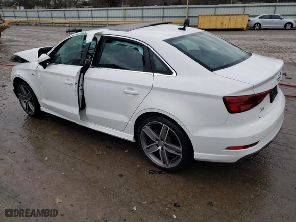 2019 Audi A3 Sedan Premium Plus with VIN WAUGUGFF9K1011306, listed as a Copart auction lot 36846984 with 0 mi miles. Bid and sale history available at carsss.com. Image 2.