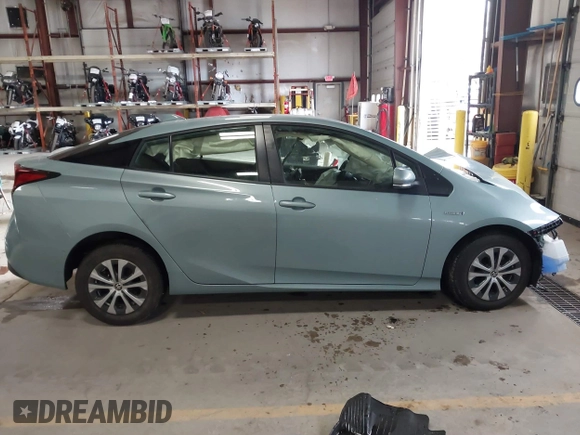 2021 Toyota Prius LE with VIN JTDL9MFU5M3025260, listed as a IAAI auction lot 41374329 with Not provided miles and . Bid and sale history available at DreamBid. Image 13.