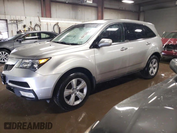 2011 Acura MDX Tech Pkg with VIN 2HNYD2H63BH526661, listed as a Copart auction lot 48412265 with 179,893 mi miles and Salvage Title. Bid and sale history available at carsss.com. Image 1.
