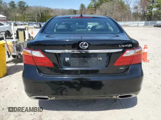 2012 Lexus LS 460 with VIN JTHCL5EF0C5015098, listed as a Copart auction lot 52645535 with 156,900 mi miles and Clean title. Bid and sale history available at DreamBid. Image 6.
