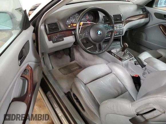 2001 BMW 3 Series 330Ci with VIN WBABN53421JU21846, listed as a Copart auction lot 84255684 with 188,425 mi miles and Salvage Title. Bid and sale history available at carsss.com. Image 8.