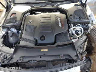 2021 Mercedes-Benz AMG GT 43 with VIN W1K7X5KBXMA038637, listed as a Copart auction lot 85388964 with 11,655 mi miles and Salvage title. Bid and sale history available at DreamBid. Image 11.