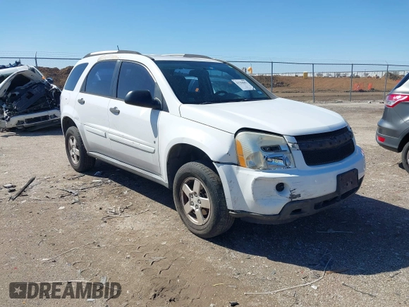 2009 Chevrolet Equinox LS with VIN 2CNDL13F696229846, listed as a IAAI auction lot 41704683 with 191,955 mi miles. Bid and sale history available at carsss.com. Image 1.