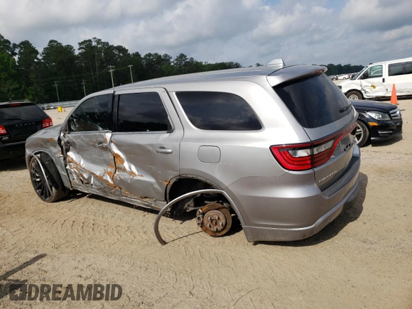 2014 Dodge Durango R/T z VIN 1C4SDHCT8EC581741, wystawiony jako Copart lot #57360425 z przebiegiem 166 196 mil mil oraz Szkoda całkowita • Salvage title. Historia ofert i sprzedaży dostępna na DreamBid. Obrazek 2.