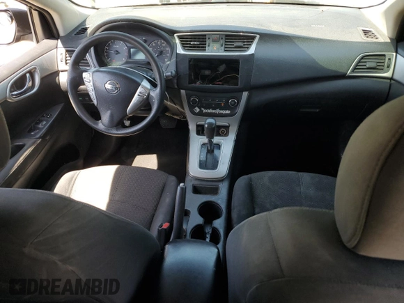 2015 Nissan Sentra S with VIN 3N1AB7AP3FY285913, listed as a Copart auction lot 53899245 with 153,164 mi miles and Salvage Title. Bid and sale history available at carsss.com. Image 8.