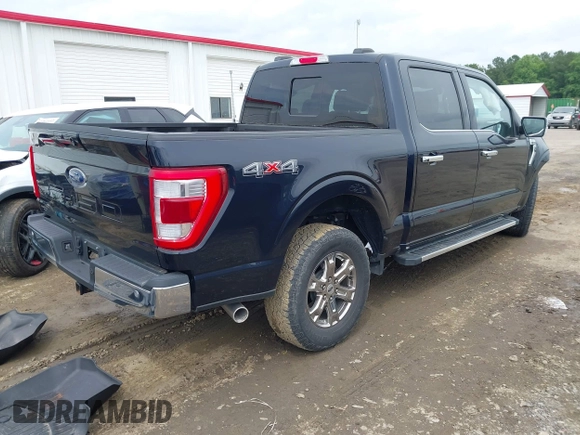 2022 Ford F-150 XL with VIN 1FTFW1E5XNKD93407, listed as a IAAI auction lot 42381355 with 26,816 mi miles and . Bid and sale history available at DreamBid. Image 4.