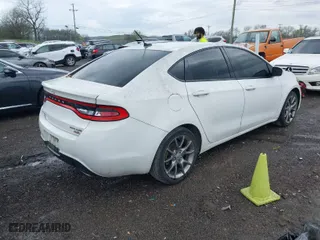 2014 Dodge Dart SXT with VIN 1C3CDFBB0ED671904, listed as a IAAI auction lot 41918088 with 188,489 mi miles. Bid and sale history available at carsss.com. Image 4.