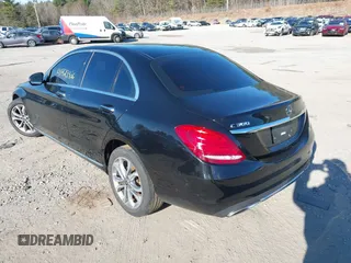 2017 Mercedes-Benz C 300 with VIN 55SWF4KB4HU206545, listed as a IAAI auction lot 41429426 with 92,107 mi miles and . Bid and sale history available at carsss.com. Image 3.