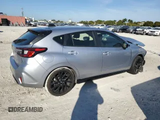 2024 Subaru Impreza RS with VIN JF1GUHJC3R8239279, listed as a Copart auction lot 43195475 with 29,898 mi miles and Salvage Title. Bid and sale history available at carsss.com. Image 3.