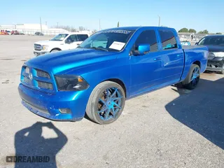 2010 Dodge Ram 1500 SLT with VIN 1D7RB1CT1AS181876, listed as a IAAI auction lot 41950727 with 190,272 mi miles. Bid and sale history available at carsss.com. Image 17.