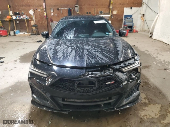 2022 Acura TLX Type S w/Performance Tire with VIN 19UUB7F9XNA001248, listed as a Copart auction lot 77235344 with 31,551 mi miles and Salvage Title. Bid and sale history available at carsss.com. Image 5.