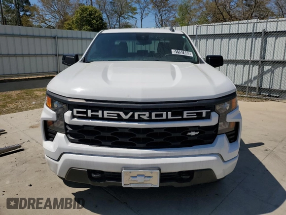 2022 Chevrolet Silverado 1500 Custom with VIN 3GCPABEK5NG576235, listed as a Copart auction lot 51157465 with 50,811 mi miles and Clean Title. Bid and sale history available at DreamBid. Image 5.