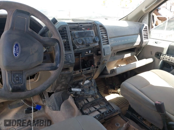 2019 Ford Super Duty F-250 SRW XL with VIN 1FD7W2B61KEF57849, listed as a IAAI auction lot 42026983 with 1 mi miles. Bid and sale history available at carsss.com. Image 17.
