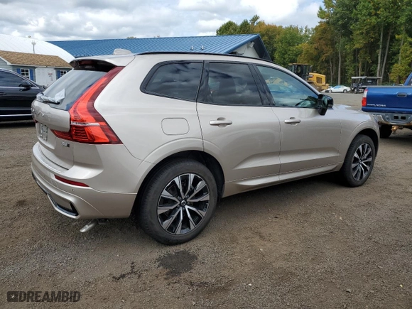 2024 Volvo XC60 Core Dark Theme with VIN YV4L12RK9R1755873, listed as a Copart auction lot 74191354 with 5,979 mi miles and Salvage Title. Bid and sale history available at carsss.com. Image 3.