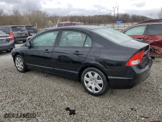 2009 Honda Civic Sdn LX with VIN 2HGFA16539H355061, listed as a Copart auction lot 49546375 with 135,225 mi miles and Salvage Title. Bid and sale history available at carsss.com. Image 2.