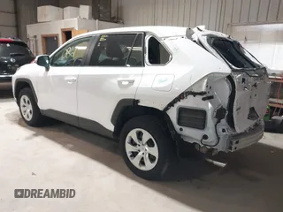 2023 Toyota RAV4 LE with VIN 2T3G1RFV7PC341261, listed as a IAAI auction lot 41950861 with 86,619 mi miles. Bid and sale history available at carsss.com. Image 3.