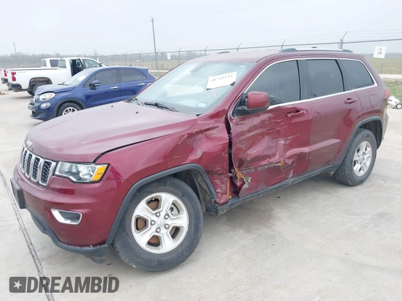 2017 Jeep Grand Cherokee Laredo with VIN 1C4RJEAG5HC780326, listed as a IAAI auction lot 41743223 with 73,675 mi miles. Bid and sale history available at carsss.com. Image 6.
